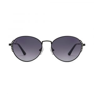 Black Yellow Full Rim Sunglasses