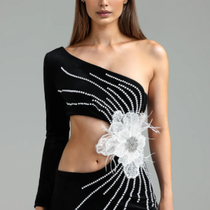 Elysande Long Sleeves Slim Maxi Dress